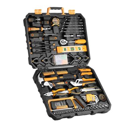 China Household Than Tool Kit Socket Wrench DEKO DKMT168 Plastic Tool Kit Tool Box Screwdriver Storage Tool Kit Household General Hand for sale