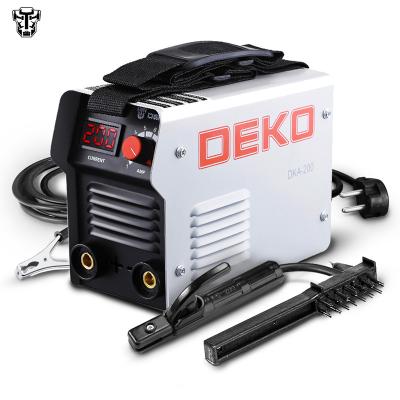 China DEKO DKA-200G 200A Multifunctional ARC Welding Machine Lightweight Efficient Electric-Bound Welder Home Welding Tool for sale