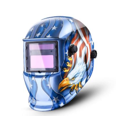 China DEKO MZ225 Eagle Solar Auto Darkening MIG Muttahida Majlis-e-Amal Electric Welding Helmet / Welding Lens Welding Tools and Equipments 8.5x11.8x8.7 inches for sale