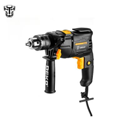 China DEKO DKID13Z3 220V Impact Drill 2 Functions Hammer Power Tools Electric Rotary Screwdriver Electric Drill Machine Tools DKID13Z3 for sale