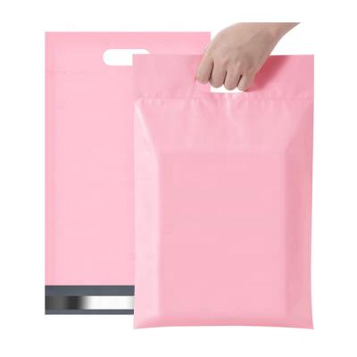 China OEM/ODM Waterproof In-store Self Seal Wholesale Postage Envelopes Polymailers With Handle Eco Mailing Bags Custom Mailing Bags For Clothes for sale