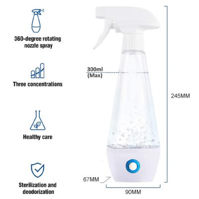 China Homes 5W Hypochlorite Sodium Maker Sprayer Disinfection Gun for sale