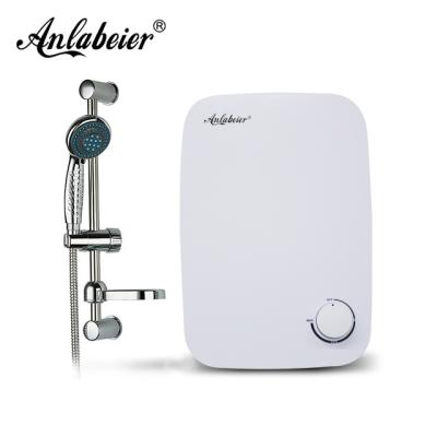 China Hotel Low Power Electric Tankless Cheap Price Electric Shower Head Water Heaters for sale