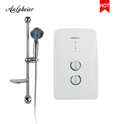 China Erp Calentador De Agua Electrico Inmediato Automatic Shower Instant Electric Pressure Relief Water Geyser Heater For Bathroom for sale