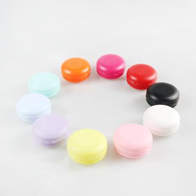 China Cosmetic Color Customized Cosmetic Packaging Macaron Cream Jar 10g Sample Jar for sale