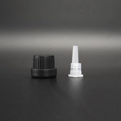 China Non spill high quality plastic screw cap with liner for bottle for sale