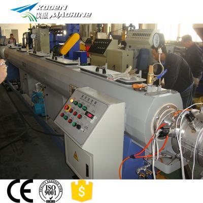 China PIPE polyethylene plastic pipe extrusion process machine for sale