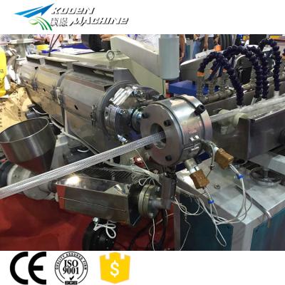 China PIPE PU Air Hose Extruder Machine Pneumatic Hose Making Machine Production Line for sale