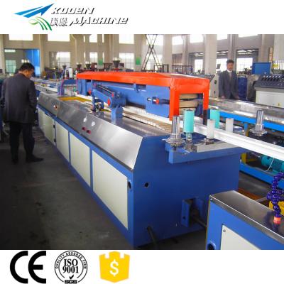 China Sheet plastic wood and plastic pvc wpc window profile making machine/upvc profile extrusion line/extruder machine production line for sale