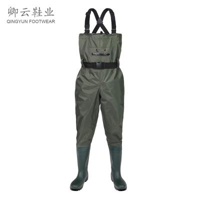 China Manufacturer Factory High Quality Women and Men Waterproof Waterproof Chest Nylon Fishing Waders for sale