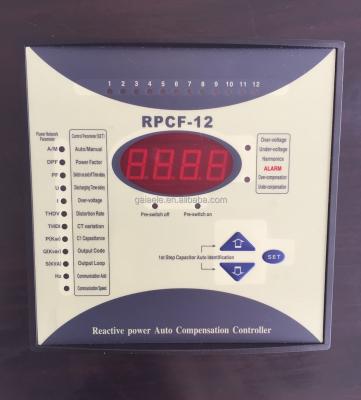 China BEST SALES RPCF-12 Series General Purpose Automatic Reactive Power Compensation Controller with 6 Steps 12 Steps 16 Steps for sale