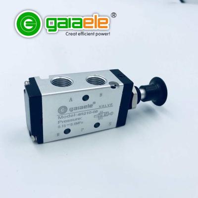 China GAÏA Hotels PNEUMATIC Hand Suction Control Valve AIRTAC PNEUMATIC Hand Suction Control Valve Way 4R210 5/2 Way 1/4