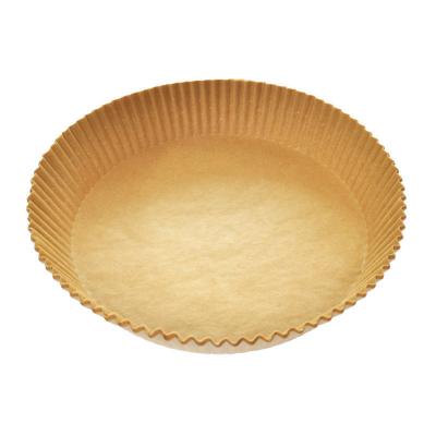 China Oil Absorption Liners Covers Special Free Paper Air Fryer Unbleached Pre-Cut Unbleached Round Greaseproof Parchment Paper for sale