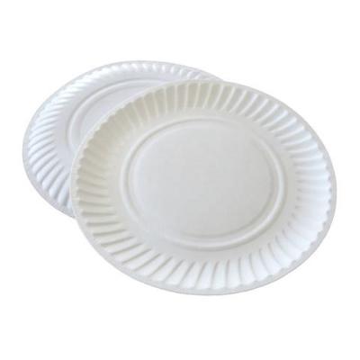 China Sustainable High Quality Customizable Reusable Biodegradable Paper Plate Tableware Dish for sale