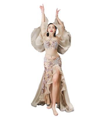 China New Professional Egyptian Oriental Dance Sets QC3131 Wuchieal Costumes For Performance for sale