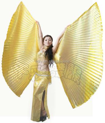 China Isis Wings Golden Big Wing Fashion Style Dance Costume Belly Dance for sale