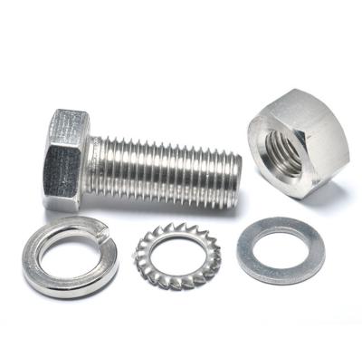 China Wholesale Price of Stainless Steel Galvanized Grade8.8 Nut and Hex Bolt for sale