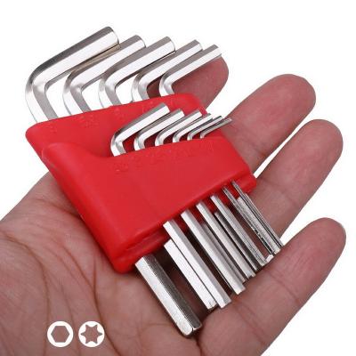 China 2mm 2.5mm Beryllium Competitive Price Copper Allen Wrench Stainless Steel Hex Wrench for sale