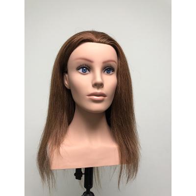 China With Wig Wholesale Price Europe Face Training Mannequin Head With Shoulder For Hairdresser for sale