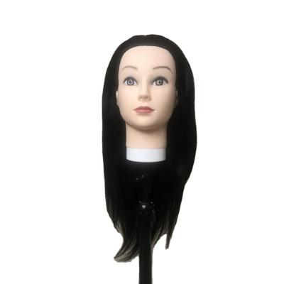 China With Wig 18 Inch 100% Remy Hair Training Mannequin Head For Hairdresser for sale