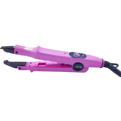 China 2020 type a tip top selling professional loof hair extension heating iron with temperature control 611 for sale