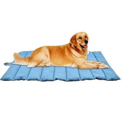 China Durable Travel Waterproof Pet Mat Outdoor Cushion Non-Stick Hair Cover Place Easy Clean Portable Dog Bed for sale