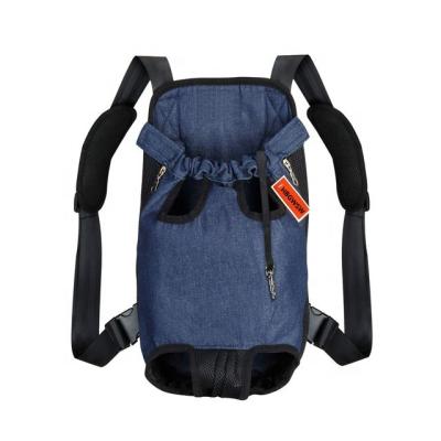 China Viable Pet Cat Bag Capsule Wholesale Harness Print Increasing Carry Canvas Simply Recycled Dog Carrier Backpack for sale