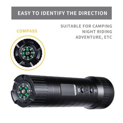 China Recording Function Portable Camping Camera With Flashlight HD 1080P Bicycle Helmet Flashlight Action Camera for sale