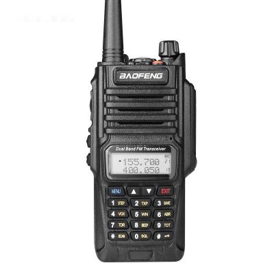 China IP67 Waterproof Portable Two Way Radio Dual Band 10KM Range With Keypad 1800mAh for sale