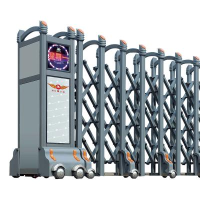 China Labor Safety Remote Control Automatic Driveway Retractable Gate for sale