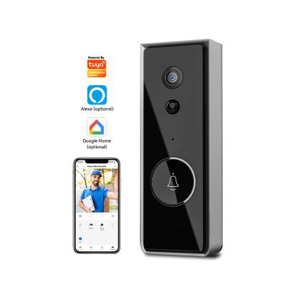 China Apartment Home High Quality Electronic Wireless Security Tuya Video Wifi With Smart Camera Ring Doorbell for sale