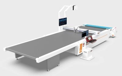 China Máquina de corte de tejidos CNC de 50 Hz Máquina de corte automática eléctrica en la industria textil en venta