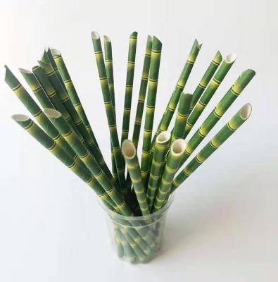 China High Quality Disposable Straw Custom Size Biodegradable Eco-friendly Factory Professional Food Grade Disposable Drinking Paper Straws for sale