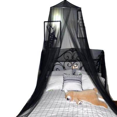 China Black Bed Canopy with Mosquito screen Hang on Ceiling Over Bed for sale