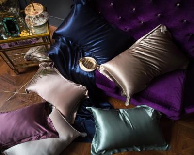 China 19MM/22MM/25MM Luxury 100% Silk Bedding Sets Pillow Cases Duvet Cover for sale