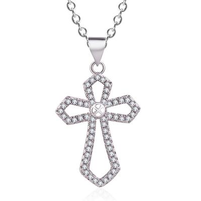 China Wholesale CLASSIC cross pendant of Diamond Micro Insert Creative Pendant of men and women of hip-hop jewelry full for sale