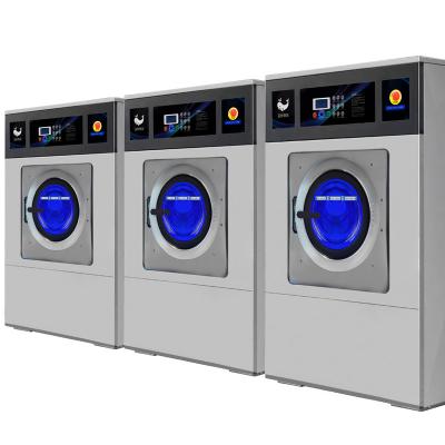 China Hotel.factory .laundry Hospital Goods Electrolux UV Light Laundry Atuo Washing Machine Fully Automatic Commercial Washing Machine for sale