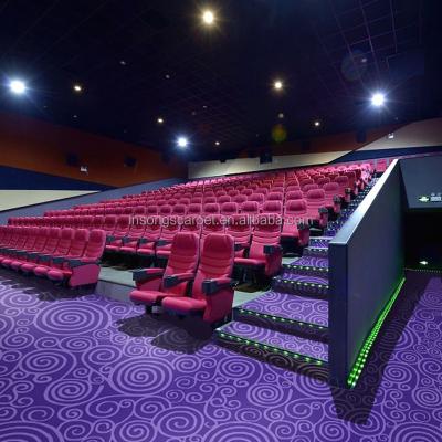 China Floral Commercial Cinema Carpet Floral Commercial Cinema Carpet for sale