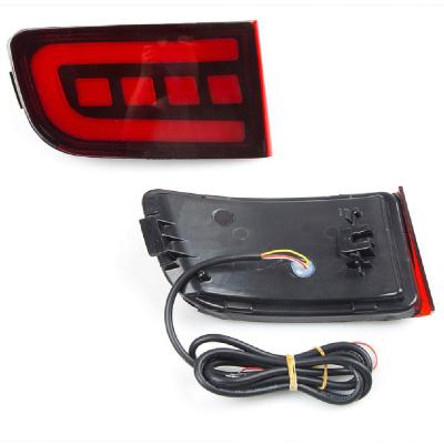 China Car Led Brake Light Car Accessories Rear Bumper Light Fog Lamp For LAND CRUISER PRADO Black Rear Light Bar LC120 2003 2009 Rear Fog Lamp FJ120 for sale