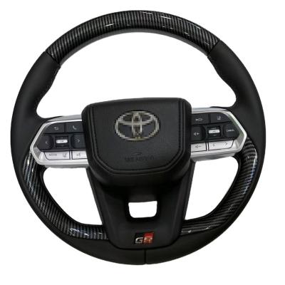 China Basic Minus Design Upgrade300 GR Style Steering Wheel For Toyota Land Cruiser 2003 2021 FJ120 FJ150 PRADO Steering Wheel for sale