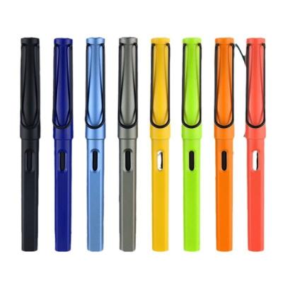 China Colorful Plastic Signature Pen Matte School Gel Pens Promotion Gifts Custom Logo for sale