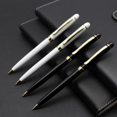 China Office Stationery Business Ball Point Pen Twist Type Hotel Advertising Giveaways for sale