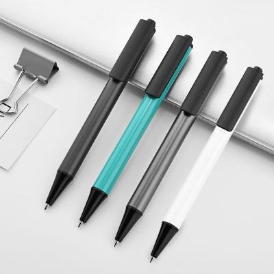 Chine Essai de conception du stylo à bille de presse métallique 0,5 mm Logo gravé stylo publicitaire stylo de bureau à vendre