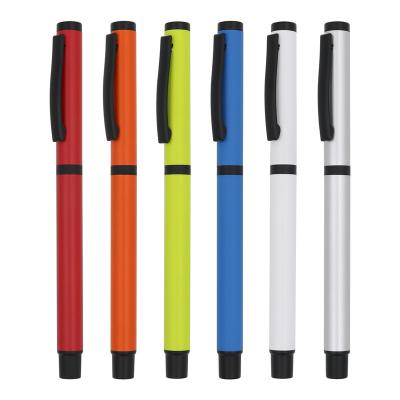 Cina Multi Color Classic Roller Ball Pen 1.0mm Plug In Type Design per ufficio scolastico in vendita