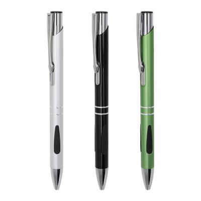 China School Stationery Classic Ballpoint Pen Aluminum Smooth Press Type Ball Pen for sale