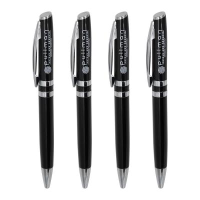 중국 High Quality Office Stationery 1.0mm Aluminum Twist Ballpoint Pen With Logo 판매용