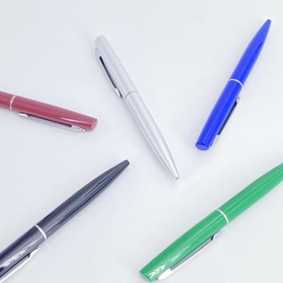 China Twist-type Metal Ballpoint Pens 1.0mm Advertising Gift Ball Pen for sale