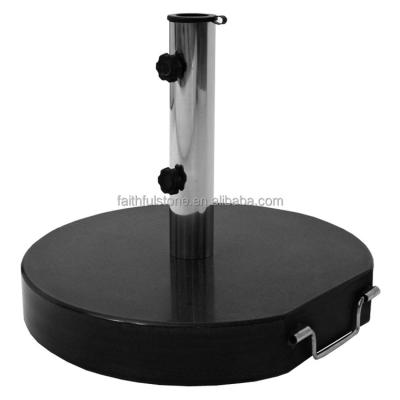 China Durable Wholesale Granite Umbrella Stone Umbrella Base For Outdoor Garden for sale