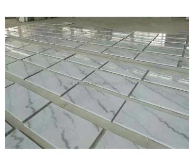 China Manufacture Guangxi Tile Slabs Stairs Steps and White Marble Countertops and Risers White Marble Cut to Size for sale