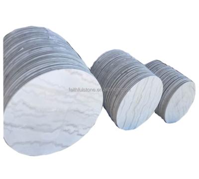 China Wholesale Natural Mateiral Crystal White Marble Guangxi White Marble Stone Table and Cut to Size for sale